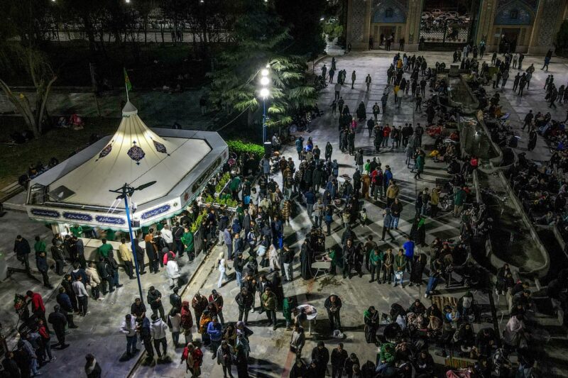 مراسم شب بیست و سوم ماه رمضان,3 فروردین 1404,احیاء شب قدر,چایخانه حضرت طاهر