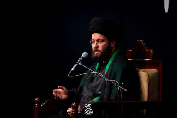 مراسم شب هشتم محرم 1401,حجت الاسلام والمسلمین سید محمد امین کاظمی